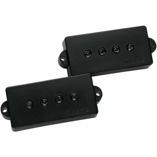 DiMarzio ベース用ピックアップセット Model P+J Black DP126-BK｜アルメリア店
