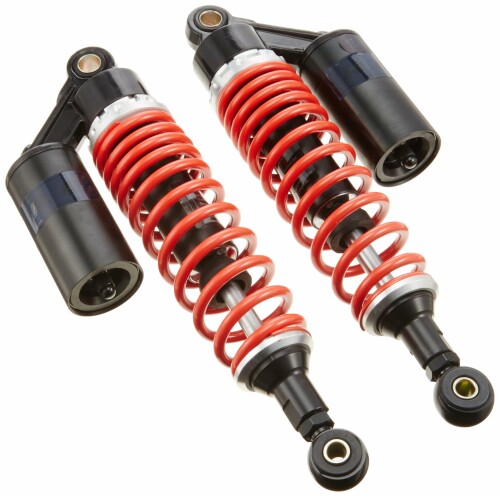 バイクパーツセンター リアサスペンション RCリアショック Sタイプ 黒×赤 Ver.R 501032|アルメリア店