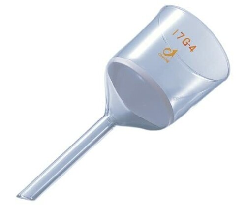 瑠璃濾過器(ブフナロート型) 450mL 20~30μm /2-7475-15