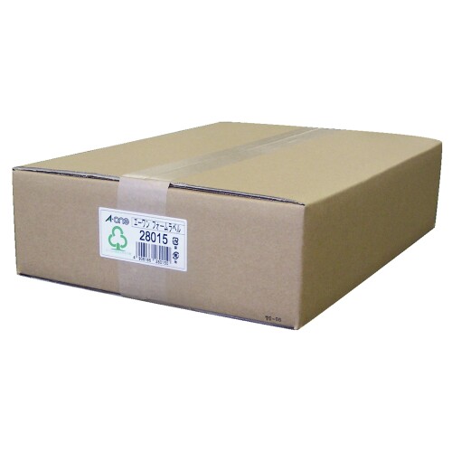エーワン ラベルシール コンピュータフォームラベル 28015 24面 500シート 一片サイズ 84mm×42mm|アルメリア店