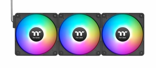 Thermaltake CT120 EX ARGB 120粍 FAN マイコン容れもの愛読者 3愛読者容器に並べる 黒いこと CL-F181-PL12SW-A FN2293