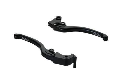 エフェックス(EFFEX) スムースフィットレバー ZX-10R (06-15)、ZX-6R/RR (07-12)、Z1000 (07-09)、Ninja1000 (11-16)、Z1000 (10-13)、Z750R (11-12)、ZX-6R ABS (13-16) ブラック 左右セット(ブレーキ/クラッチレバーセ|アルメリア店
