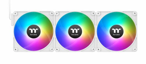 Thermaltake CT120 EX ARGB 120粍 FAN マイコン容れもの愛読者 3愛読者容器に並べる 白いこと CL-F190-PL12SW-A FN2295