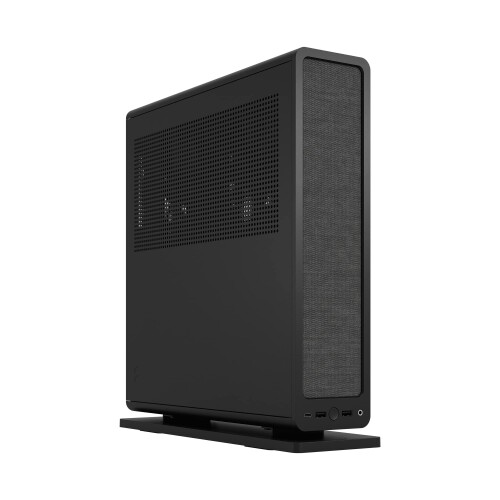 Fractal Design Ridge PCIe 4.0 Black Mini-ITX母ちゃんゲーム盤相応う 超薄型 マイコン容れもの FD-C-RID1N-11 CS8678