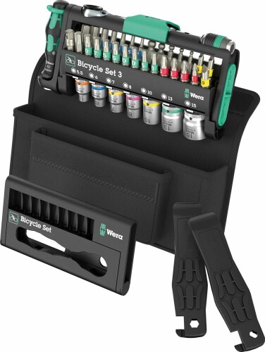 WERA ヴェラ 41点組 Tool-Check ラチェットビットセット 持ちはこぶ物の具仕掛ける 銀輪・DIY・保全用 004187