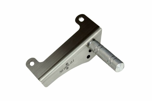 ネオプロト(NEOPLOT) フットレスト フットレストバーNEO NP72220 調整可能な左足フットポジション TOYOTA アクア/ヴィッツ/カローラーフィールダー他 CVT車 シルバー 9cm|アルメリア店