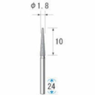 ナカニシ 電着金剛石赤ちょうちん (1Pk(袋)\u003d5本入) 11123