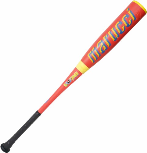 marucci(マルチ) バット 軟式 少年用 WANI CRUSHER Jr. Super Light レッド&times;イエロー 76cm MJJSBBWSL3｜アルメリア店