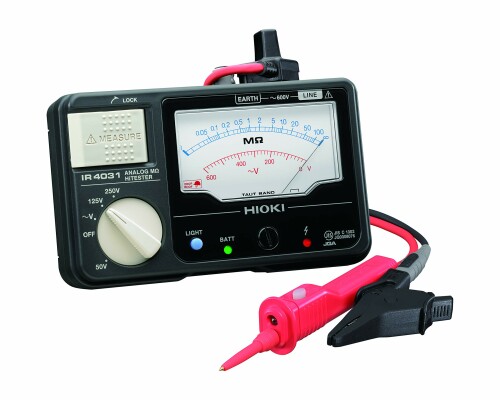 HIOKI (日置電機) 不成立持ちこたえる計 IR4030-11 アナログメグオームハイテスタ 取り替えっこ付き添い人先んじる書き割り L9788-11 属する品 JIS証明 日本製 定格 3範囲 DC 25V 50V 125V メガー