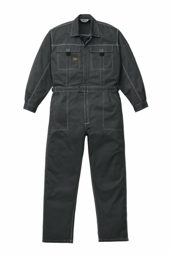 KANSAI 山田辰 ツヅキ服(オール時期用) 3670 クロ 3L大きさ