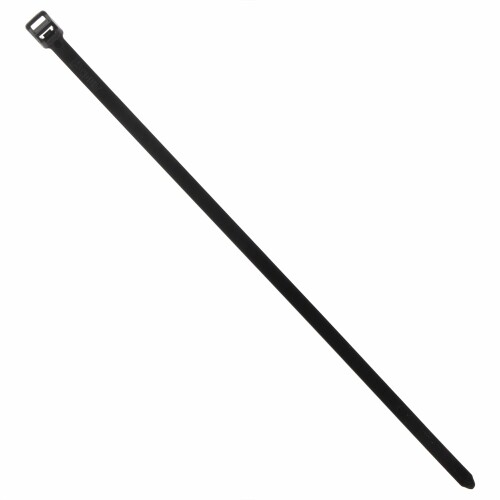 パンドウイット リリースタイ 取外し可能ナイロン結束バンド 耐候性黒 100本入り PRT5EH-C0 5EH(長さ511mm、幅12.7mm)|アルメリア店