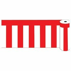 TKG ビニール紅白幕 一巻き75
