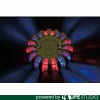 PF(力強さ太陽面爆発) セーフティともし火 赤・青 PF210RBY