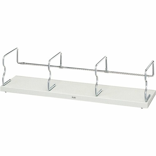 プラス ユニット本立 特大 間口85cm BS-001HX 87-514 ライトグレー