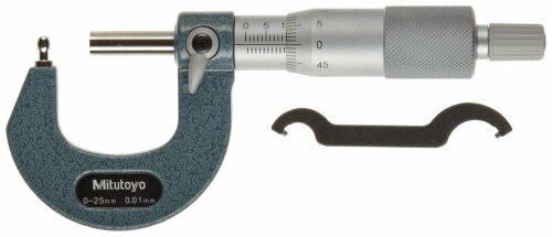 ミツトヨ 棒球面マイクロメータ アナログ BMB2-25|アルメリア店