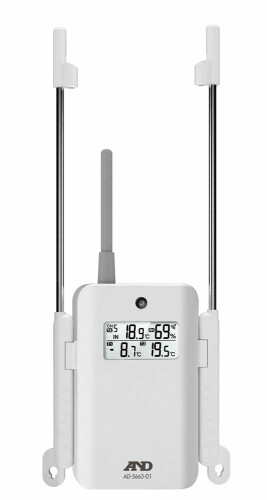 A&D マルチチャンネル温湿度計 AD-5663用増設子機 AD-5663-01 ホワイト
