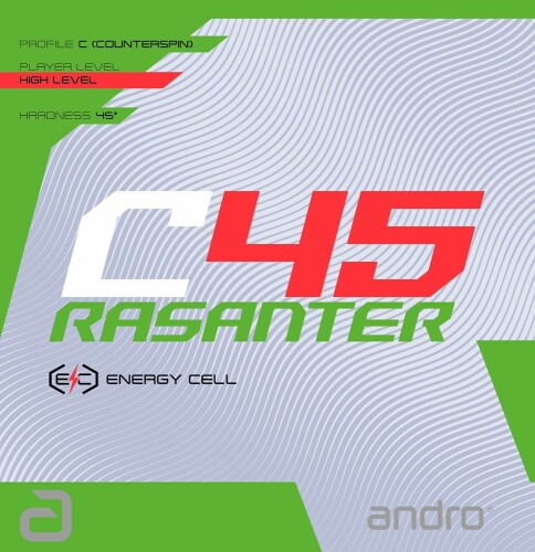 andro(アンドロ) 卓球 ラバー ラザンター C45 裏ソフト UMテンション アカ ULTRA 110021100