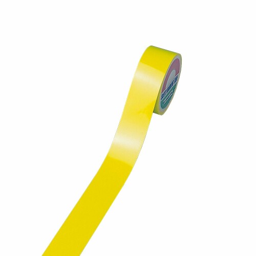 緑十字 螢光磁気テープ 螢光-50Y 螢光黄 50粍幅×10m 266012