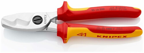 クニペックス KNIPEX 絶縁ケーブルカッター 1000V (SB) 9516-200|アルメリア店