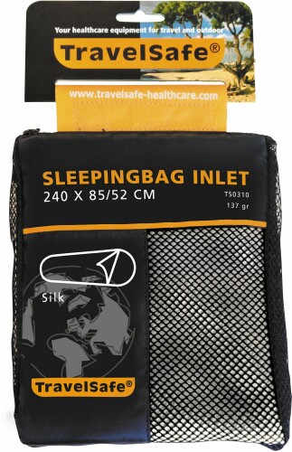TravelSafe(トラベルセーフ) アウトドア スリーピングバッグ インレット 寝袋 シーツ 布団 シルク TS03100000