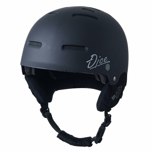 DICE(ダイス) ヘルメット D5 P1 MBK マットブラック フリーライド スキー スノーボード 大人用 Lサイズ(58-62cm)|アルメリア店