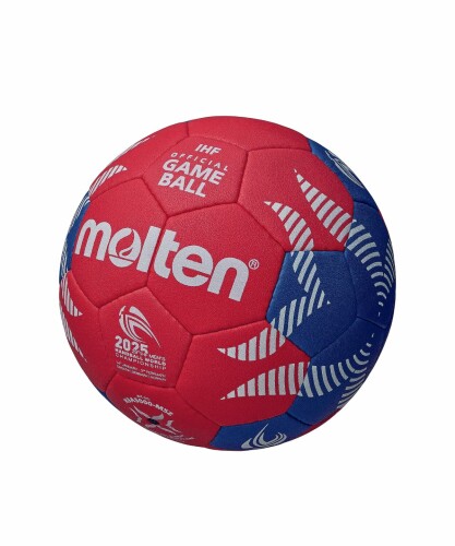 モルテン(molten) ハンドボール ハンド 2025年ハンド男子世界選手権 試合球 人工皮革 3号球 H3A5000-M5Z｜アルメリア店