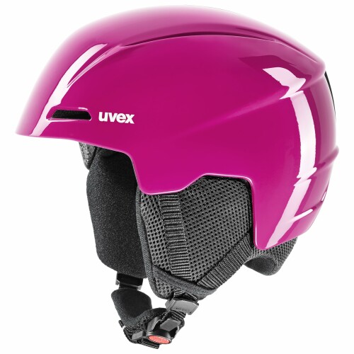 uvex(ウベックス) 子供用 スキースノーボードヘルメット ダイヤル式サイズ調整 viti pure / 51-55 cm
