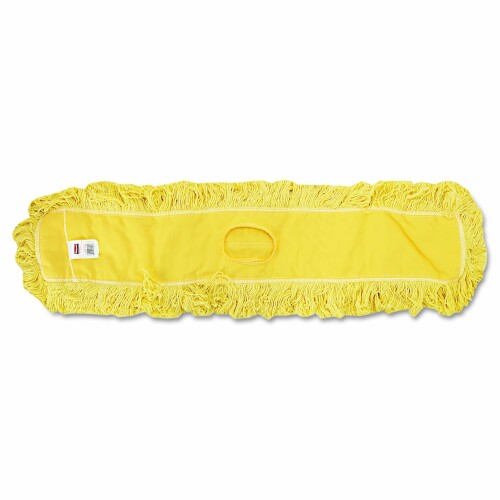 天然ゴムお手伝いさん(Rubbermaid) 砂ぼこりモップ 縦×横:127×1219粍 黄色 J157-YL