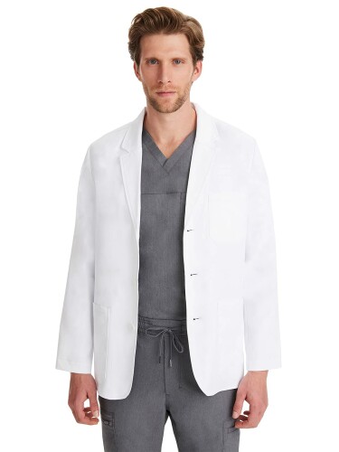 Healing Hands THE WHITE COAT メンズスポーツジャケット白衣 ミニマリストシリーズ L好いかげんに 5150-M