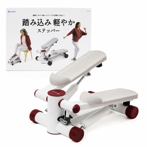 B-SANTE(ビサンテ) マット付き静音足踏み運動器具 踏み込み軽やかステッパー 3B-3670|アルメリア店