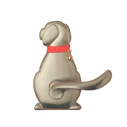 長沢製作所 Dog-1 空錠 わんにゃんレバーハンドル バックセット60mm TX-W10B-WB ホワイトブロンズ|アルメリア店