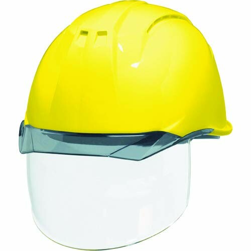 DIC 透明バイザーヘルメット(シールド面付) AP11EVO-CSW KP 黄色/スモーク|アルメリア店