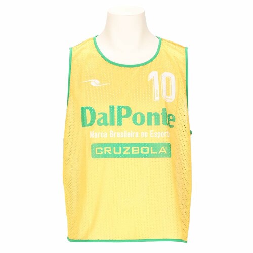 DalPonte(ダウポンチ絵) メンズ 蹴球 フットサル 昇華ビブス１０枚仕かける 黄色(YEL) 無償性大きさ DPZ124