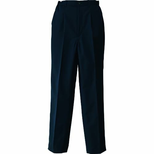 アイトス レディースシャーリングチノパンツ（１タック） ネイビー ＬＬ HS2603-008-LL
