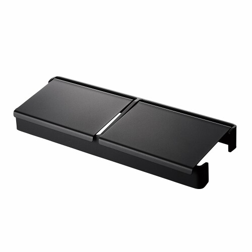 SANEI(サンエイ) ダブルペーパーホルダー ペーパー2個収納 マットブラック ステンレス製 ビス付き W3808-MD｜アルメリア店