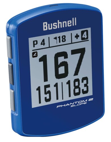 かん木フランネル（Bushnell） ゴルフ 不一致計 GPSナビ 雨合羽 小型 軽さ 幻影2 のり面 青み （青み/ＦＦ/Men\u0027s、Lady\u0027s）