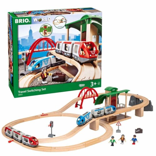 BRIO 木製軌跡 知育手あそび 旅行軌跡書き割り (全42天下太平) 客体年歳 3歳~ 33512 生まれ落ちる日 クリスマス 差し上げ物 室内命のせんたく お坊っちゃん