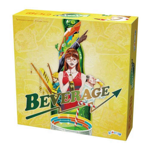 アソビション Beverage(ビバレッジ) (3-5人用 90分 12才以上向け) ゲーム盤力くらべ