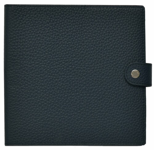 クオバディス 手帳 本革(牛革) カバー Taurillon(トリオン) 16x16cm マリン qv16x1620ma|アルメリア店