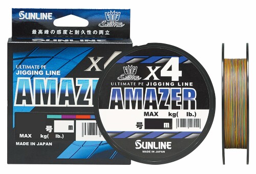 サンライン(SUNLINE) ソルティメイト アメイザー×4 (Amazer) マルチ 300m 0.6号