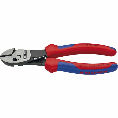 クニペックス KNIPEX KNIPEX 7372-180F ツインフォースニッパー バネ付|アルメリア店