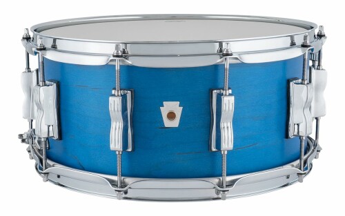 ラディック Ludwig スネアドラム ニューソニック サイズ:6.5x14(インチ) カラー:Satin Blue|アルメリア店