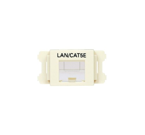 パンドウイット JISプレート用シャッター付きアダプタ LAN/Cat5e CMASSP5IW-X｜アルメリア店