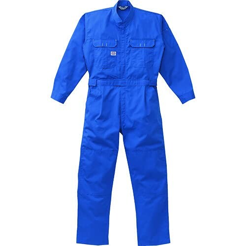 AUTO-BI つなぎ服 銀ナノ 4Lサイズ マリンブルｰ 3750-MB-4L｜アルメリア店