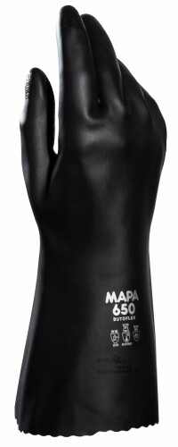ＭＡＰＡ 耐薬品ブチルゴムグローブ ＢＵＴＯＦＬＥＸ６５０ Ｍ大いさ 34650008