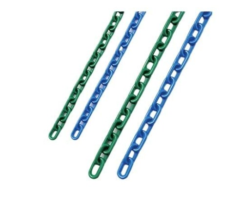 日本緑十字社 プラカラーチェイン グリーン Φ8mm 61-9937-39/PT-820G|アルメリア店