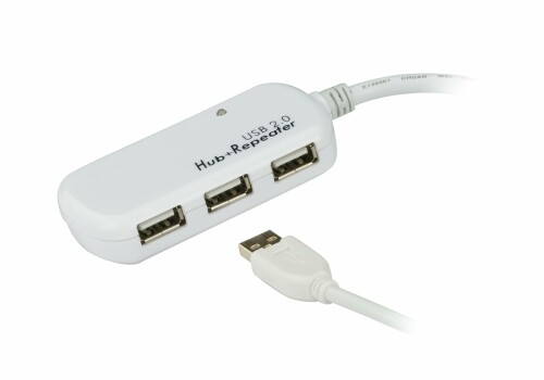 ATEN USB2.0延長器ハブ/4ポート UE2120H|アルメリア店