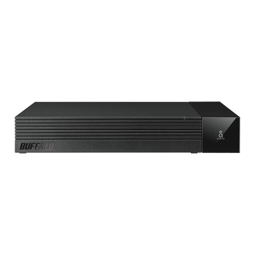 バッファロー TV用外付けハードディスク 2TB SeeQVault/テレビ録画/4K対応 ファンレス静音&コンパクト 日本製 故障予測 みまもり合図 HD-SQS2U3-A/N｜アルメリア店