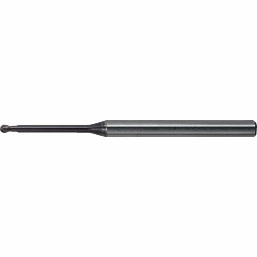 三菱マテリアル(Mitsubishi Materials) 2枚刃 インパクトミラクルロングネック 超硬ボールエンドミル 0.8粍 VF2XLBR0040N020S06