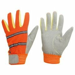 ミドリ安全 耐切創性 防火グローブ 人工なめし革 上滑り打ちきり手合い 3L MTK-500-OR-3L
